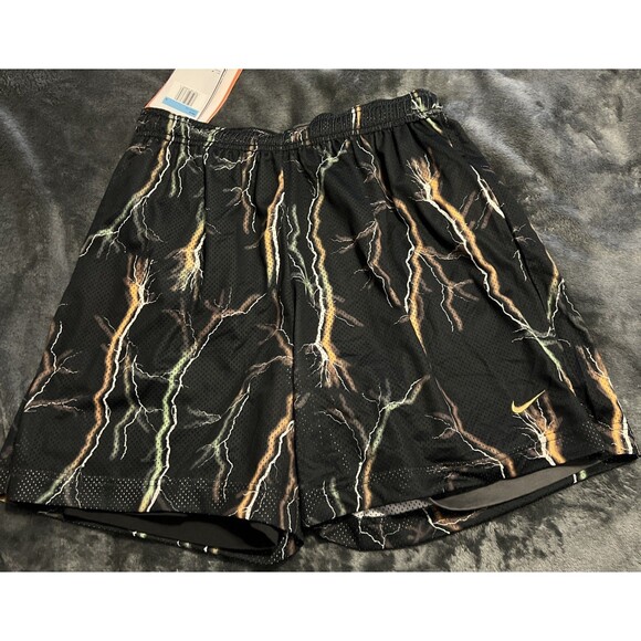 Medium Nike Premium 6" Basketball Athletic Reversible Shorts DQ5834-739 Men's - Picture 1 of 8